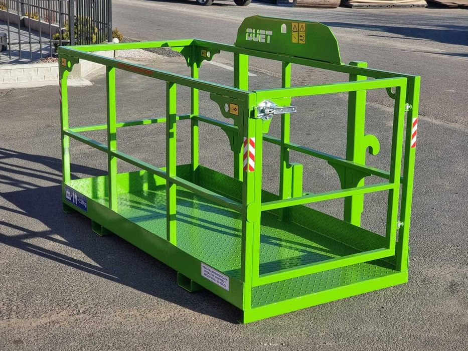 kosz wysokościowy jcb manitou do ładowarki platforma bobcat claas