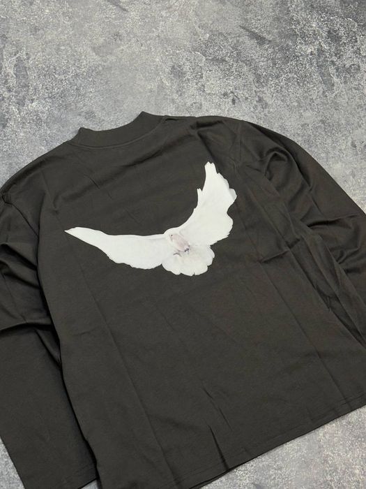 Yeezy GAP Balenciaga лонгслів футболка лонгслив лонг худи свитшот сіра