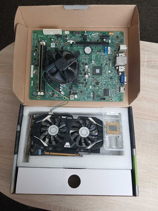 Dell OptiPlex i7-3770 + GTX 1050 Ti 4GB + 16GB RAM+ dodatkowy CPU
