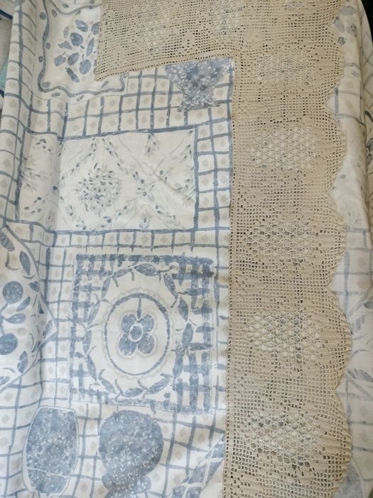 Lençol com renda