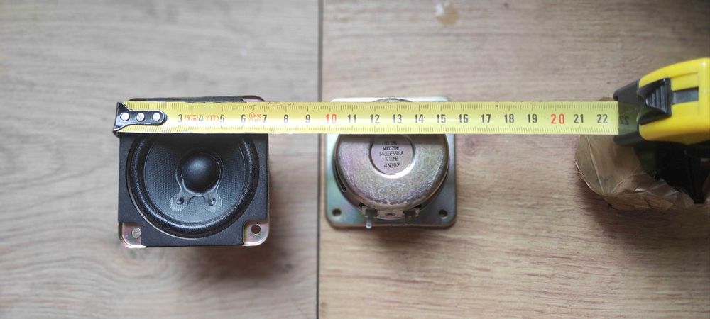 Głośniki wysokotonowe/ niskotonowe - SONY/ Samsung - nowe -8 Ohm