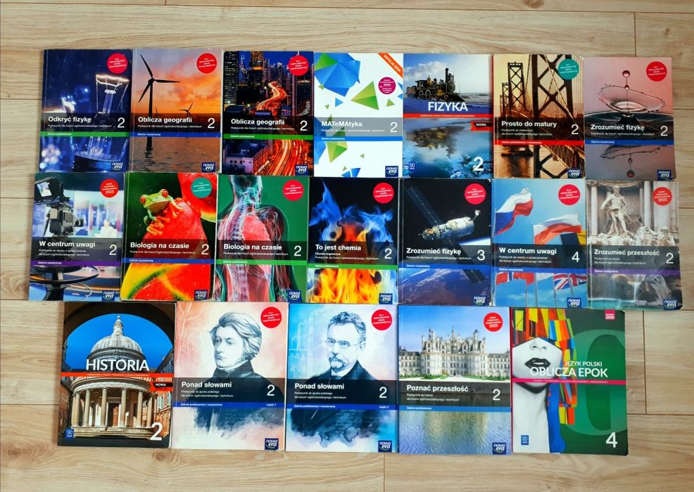 Książki do technikum i liceum