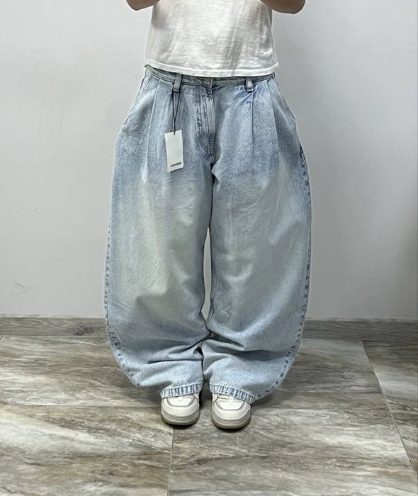 Нові мега широкі джинси SUPER BAGGY Balloon fit широкие джинсы бегги реп Jaded London