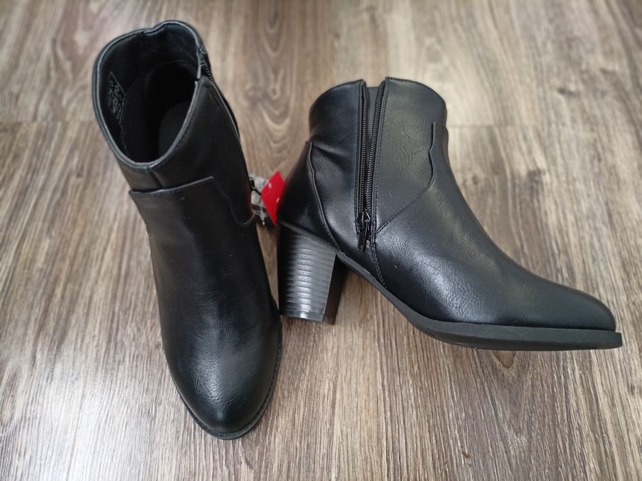 Nowe botki czarne