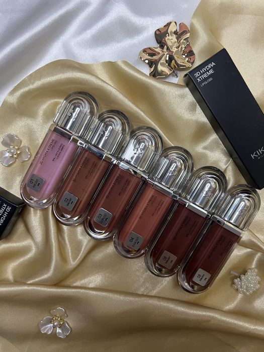 Блиск для губ 3D hydra lipgloss kiko milano 05, 07, 17,20,36,27,32, 33