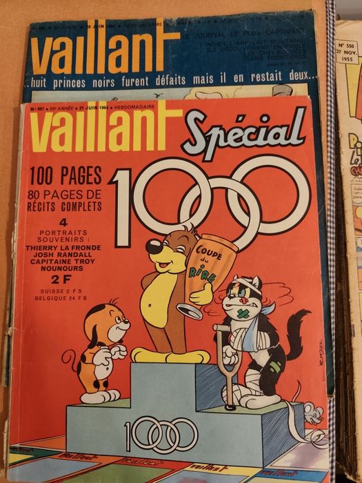 Colecionador de BD francesa 1955-1964