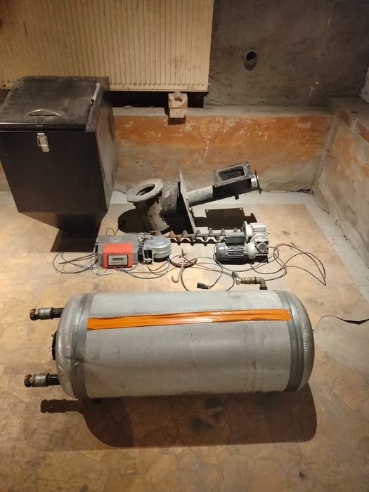 Podajnik Slimakowy Z Komputerem + Lej Zasypowy