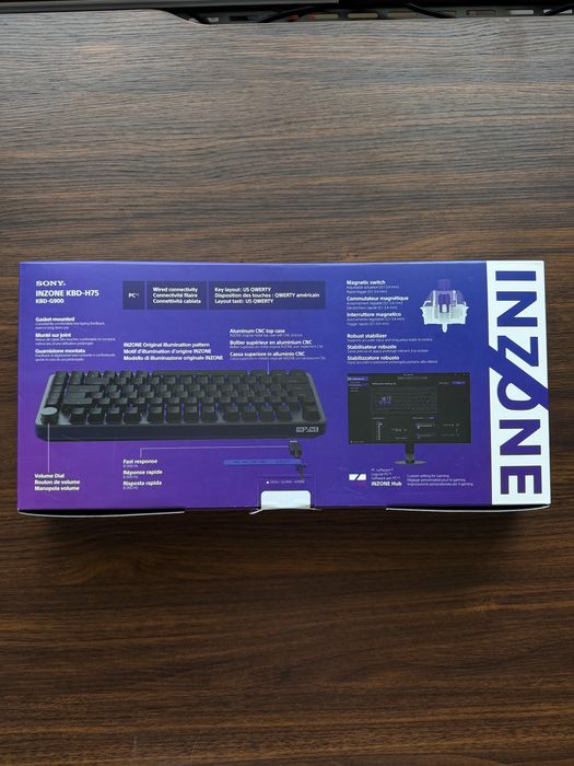 Klawiatura sony inzone KBD-H75 RGB