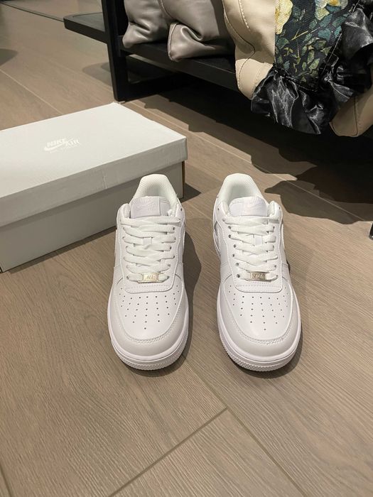 Buty sportowe Nike_Air_Force_1_Low_07_White_Gum Rozmiar.44