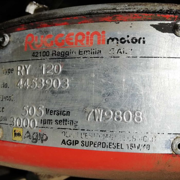motobomba de rega