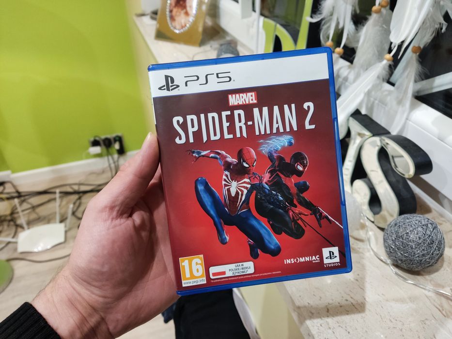Marvel Spider-Man 2 PS5 Polska Wersja Dubbing PL 4K Ultra HD 60FPS Jak Nowa Spider Man Pro Miles