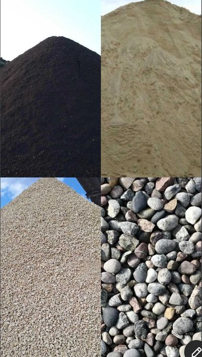 Piasek , Żwir , Kamień , Kruszywa , Stabilizacja , Ziemia ogrodowa