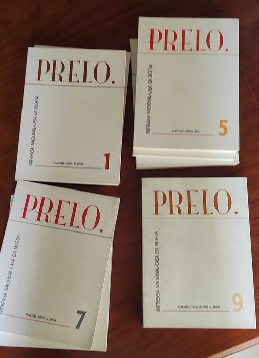 PRELO: Revista da Imprensa Nacional Casa da Moeda