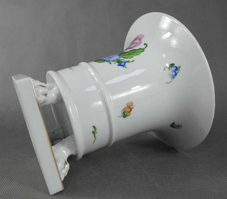 Porcelanowy WAZON ręcznie malowany Węgry HEREND