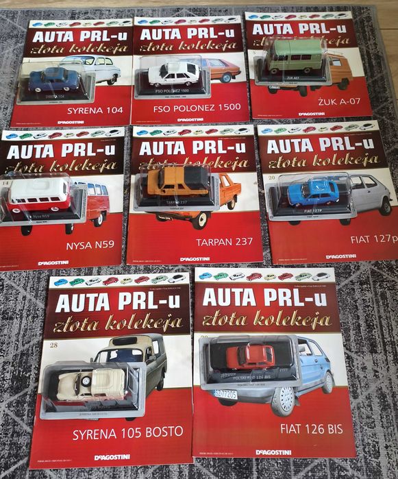 Auta PRL-u - Złota kolekcja - Sprzedam