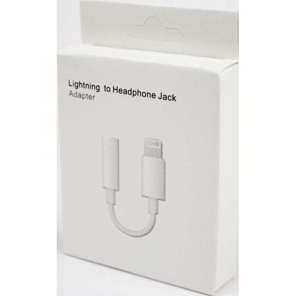Переходник на Айфон Lightning-3.5mm Адаптер для iPhone Лайтинг