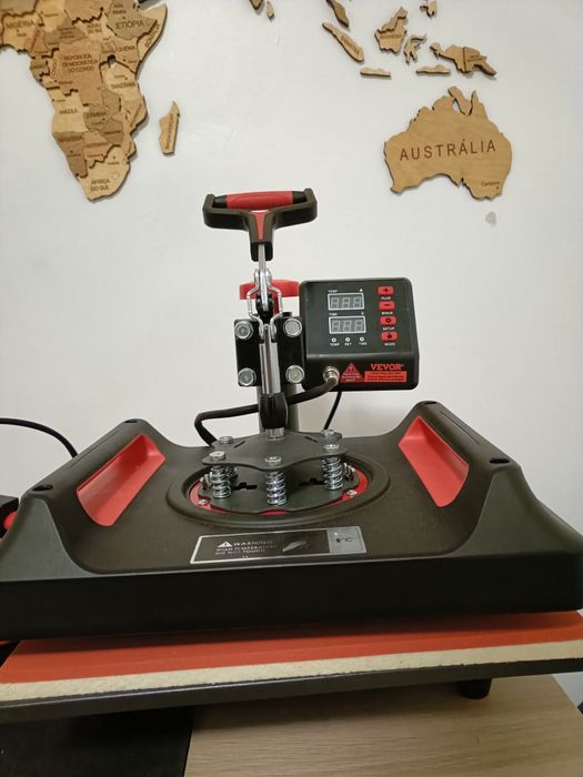 VEVOR Prensa Térmica 5 em 1 (29x38) NOVA