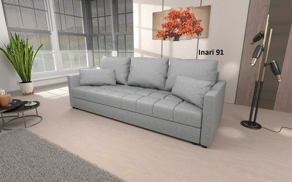 Sofa, Kanapa do salonu DOMINO z funkcją spania KUPUJESZ U PRODUCENTA