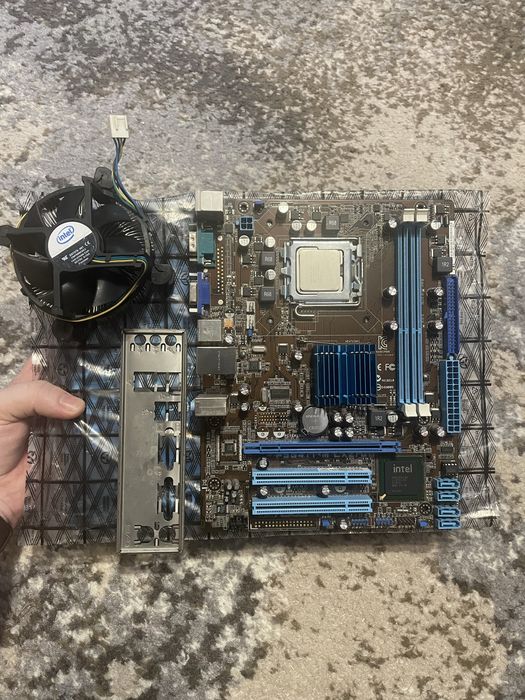 Материнська плата ASUS P5G41T-M LX2/GB/LPT (LGA 775, DDR3) + Кулер