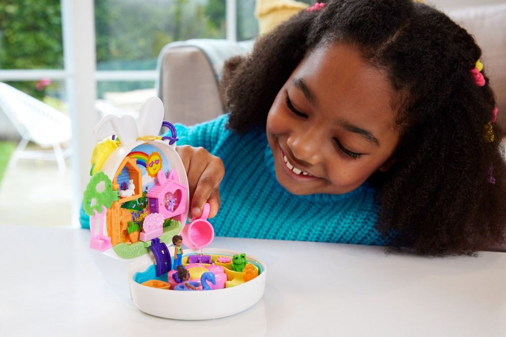 Polly Pocket Ogród króliczka Lalki Zestaw
