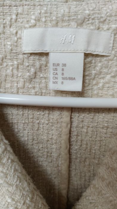 Beżowa ramoneska h&m