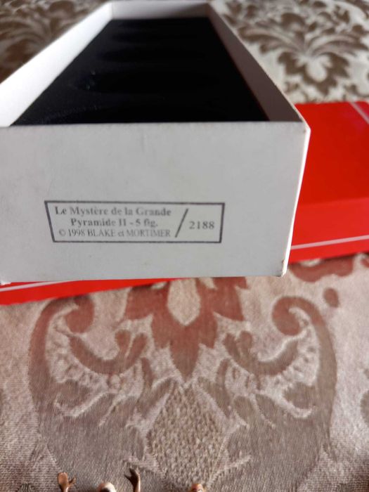 Blake e Mortimer O Mistério da Grande Pirâmide II 5 Figuras PIXI mini