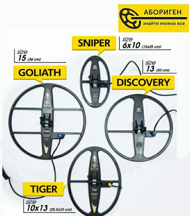 Катушки Nel та Mars,для Minelab, Garrett, Fisher.