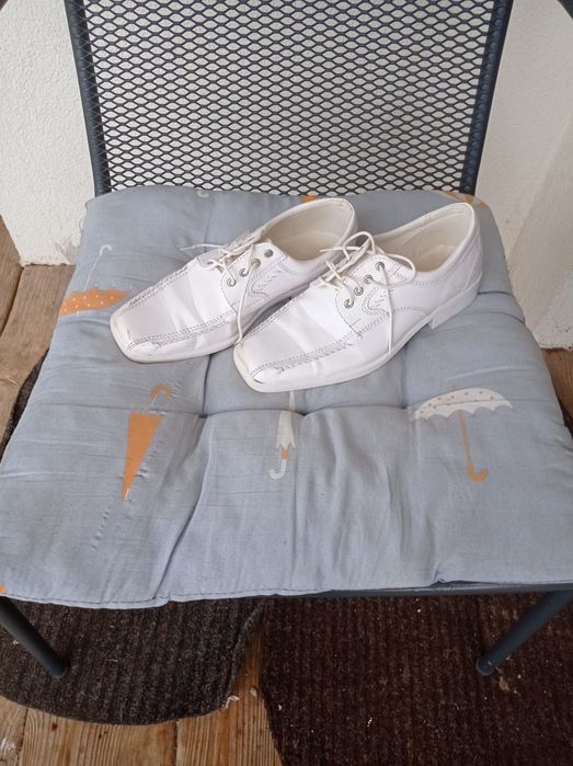 Buty komunijne chłopięce+rękawiczki