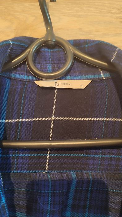 Koszula w kartę granatowa TU 38