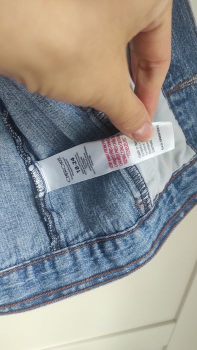 Kurtka jeansowa r. 92