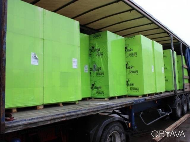 Газоблок, газобетон, Стоунлайт, пінобетон, піноблок