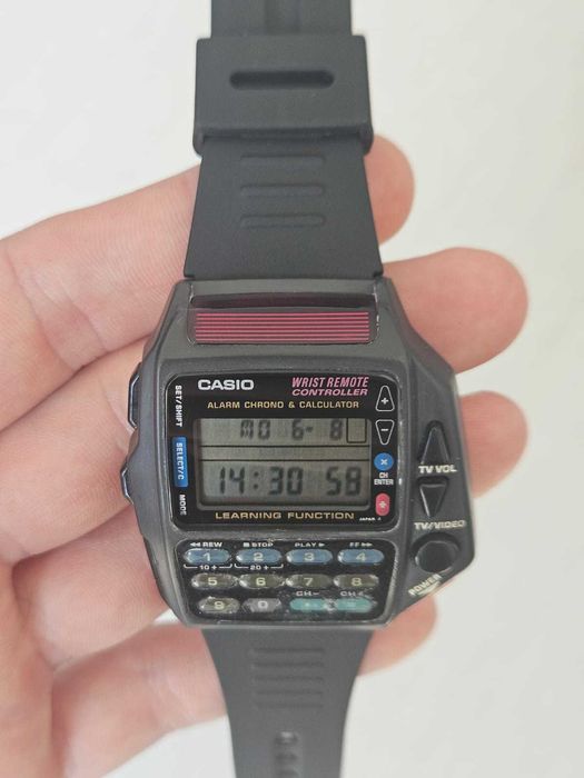 Casio CMD-40 z 1995 r. - pilot TV, kalkulator