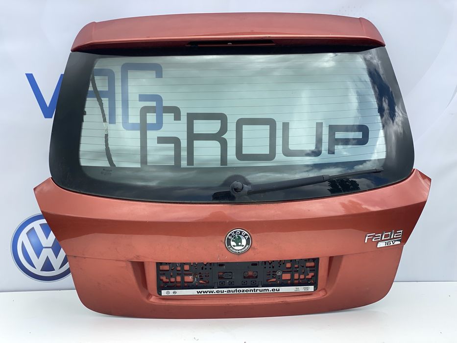 Кришка багажника шкода фабія 2 універсал, ляда задня фабія 2 хечбек