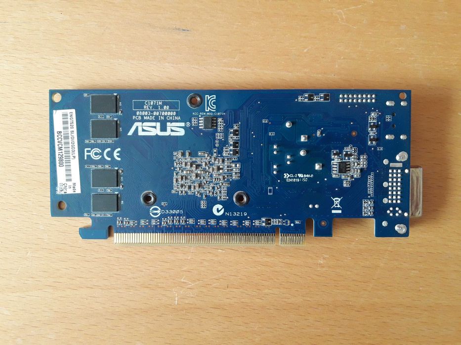 Видеокарта нерабочая Asus PCI-Ex GeForce GT 520 (разъемы HDMI и DVI)