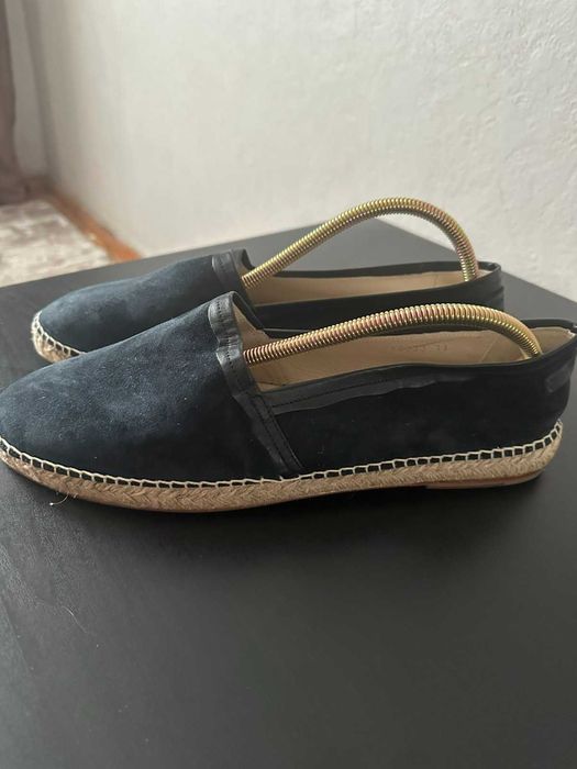 Еспадрильї (мокасини) D&G чоловічі, джинсового кольору.
