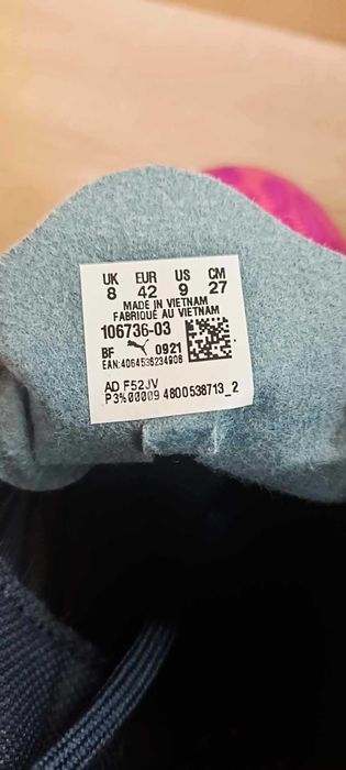 Buty Pumy Ultra Fioletowe