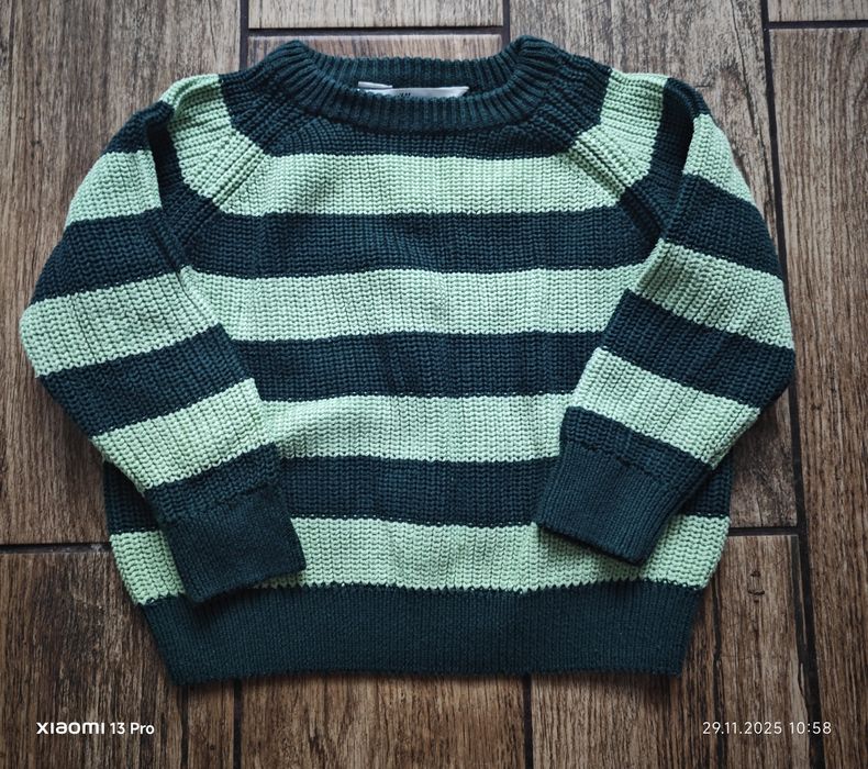 Sweterek H&M, rozmiar 92