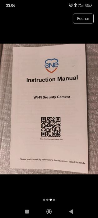 Câmara vigilância wifi bateria solar
