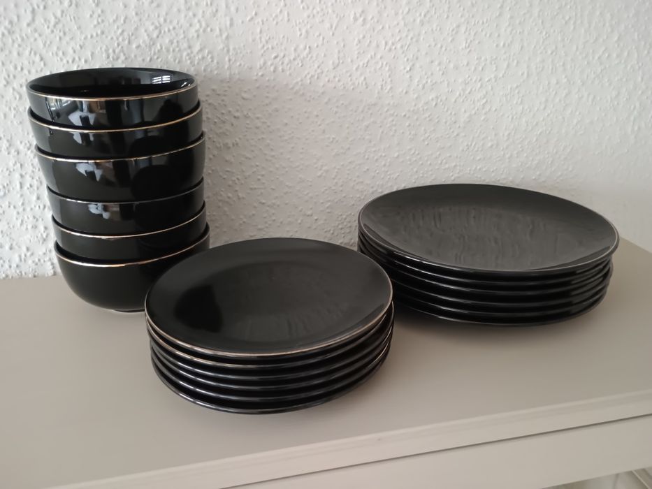 Zastawa stołowa Svart (home&you) - 18 elementów