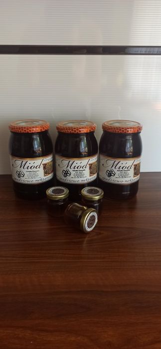 Miód Nektarowo-Spadziowy 1,3kg Pieniny 2024