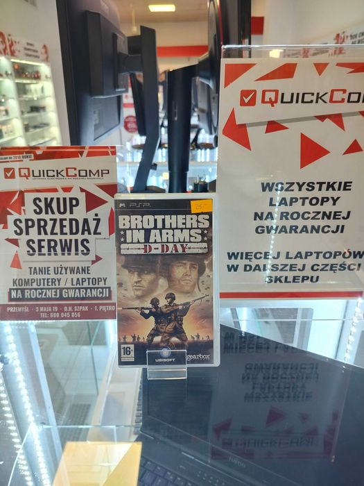 Gra PlayStation Portable PSP Brothers In Arms D-Day Gwarancja 1 Rok
