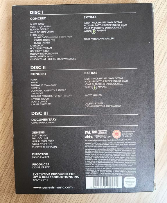 Genesis  When In Rome 2007  3XDVD  STAN SUPER    WYSYKA GRATIS