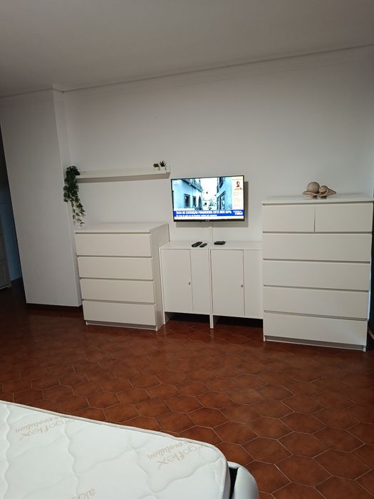 Quarto individual com 22 m2