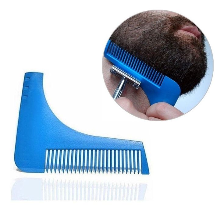 Pente de barba para contornos