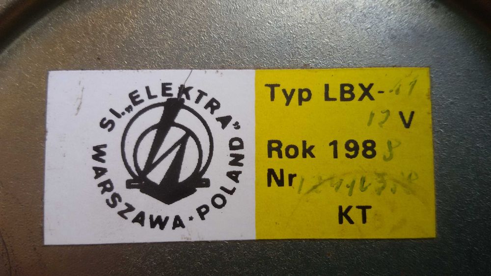 kogut lampa ostrzegawcza milicja elektra LBX-11 lampa błyskowa prl