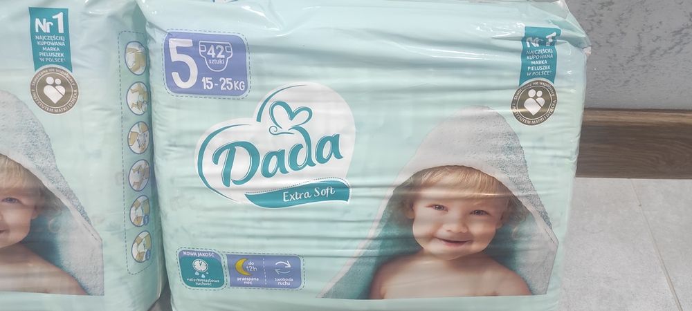 Підгузники Dada Extra Soft 5 junior, Вага 15-25 кг, 42 шт