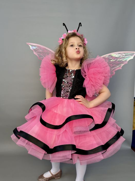 Карнавальний костюм для дітей метелик , жук-сонечко , бджілка, жучок