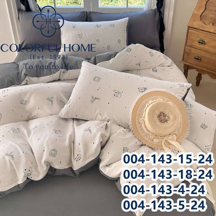 Постільна білизна муслін/жатка  на резинці