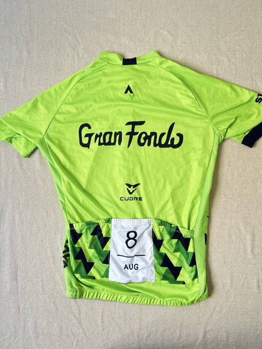 Camisola de Ciclismo Cuore Strava Gran Fondo Verde