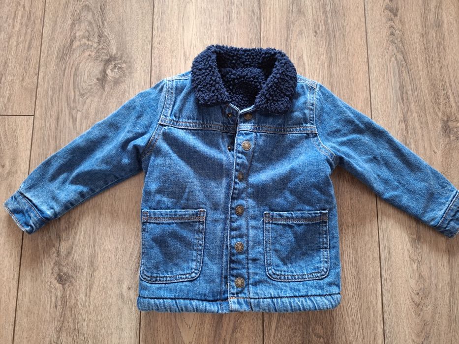 Jeansowa przejściowa kurtka 92 Nutmeg